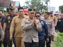 Kapolda Bengkulu Lakukan Ground Breaking Program Bedah Rumah dan Bakti Sosial di Rejang Lebong
