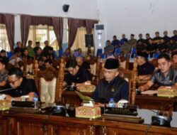 DPRD Rejang Lebong Bahas Raperda Pembentukan dan Susunan Perangkat Daerah