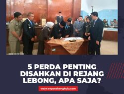 5 Perda Penting Disahkan di Rejang Lebong, Apa Saja?