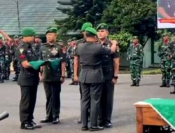 Sertijab Danyonif 144 Jaya Yudha, Letkol Inf Al Muttaqin Resmi Jabat Sebagai Danyonif Baru