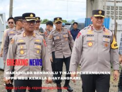 Wakapolda Bengkulu Tinjau Pembangunan SPPG MBG Yayasan Kemala Bhayangkari