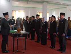 Iwan Sumantri Resmi Jadi Sekda Rejang Lebong, Ini Pesan Wakil Bupati
