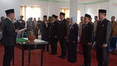 Iwan Sumantri Resmi Jadi Sekda Rejang Lebong, Ini Pesan Wakil Bupati