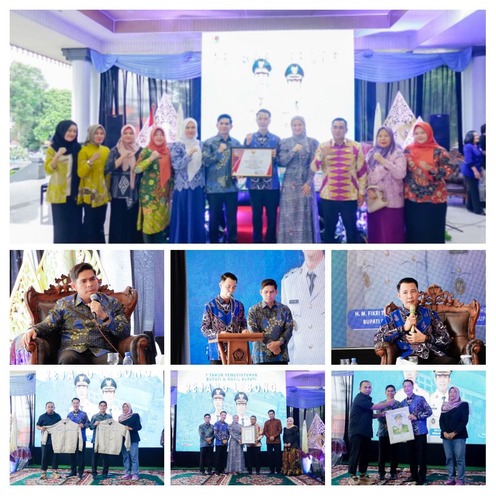 Pemerintah Kabupaten Rejang Lebong menggelar sarasehan istimewa bertajuk "Jelang 1 Tahun Kepemimpinan Bupati dan Wakil Bupati Rejang Lebong" di Pendopo Rumah Dinas Bupati Rejang Lebong, Jumat (23/1/2025). (Photo dok ist)