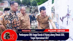 Pembangunan SMA Unggul Garuda di Rejang Lebong Dimulai 2026, Target Operasional 2027