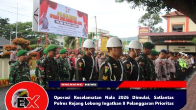 Dalam rangka meningkatkan kesadaran masyarakat akan pentingnya keselamatan berlalu lintas, Satlantas Polres Rejang Lebong mengingatkan masyarakat untuk mematuhi aturan lalu lintas dan menghindari 8 pelanggaran prioritas.(Poto dok ist)