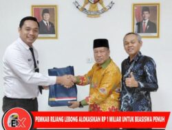 Pemkab Rejang Lebong Alokasikan Rp 1 Miliar untuk Beasiswa Penuh