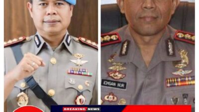 Kabid Propam Polda Bengkulu Kombes Pol. Sugeng Pujihartono dan Kabid Humas Polda Bengkulu Kombes Pol Ichsan Nur (Poto dok ist)