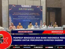 Pemprov Bengkulu dan Bank Indonesia Perkuat Sinergi untuk Percepatan Investasi Daerah