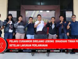 Pelaku Curanmor Di Rejang Lebong Di Hadiahi Timah Panas Setelah Lakukan Perlawanan