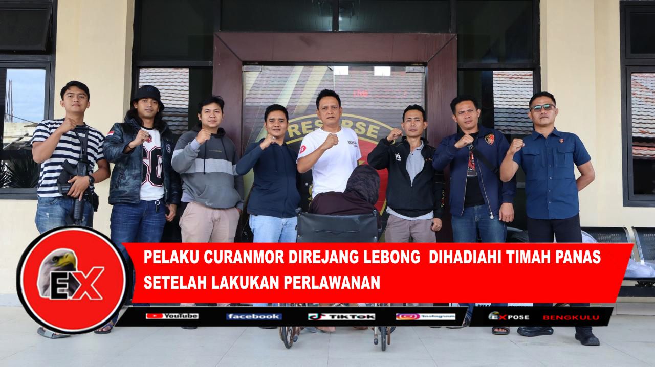 "Karena membahayakan petugas, anggota terpaksa melakukan tindakan tegas dan terukur di lapangan. Selanjutnya pelaku berhasil diamankan dan dibawa ke Mako Polres Rejang Lebong untuk pemeriksaan lebih lanjut," tambah AKP Hasan Basri. (Poto dok ist)
