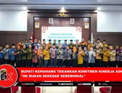 Bupati Kepahiang Tekankan Komitmen Kinerja ASN,”Ini Bukan Sekedar Seremonial”