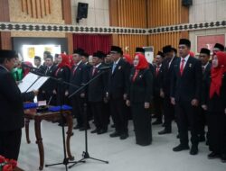 ‎Wakil Gubernur Bengkulu Lantik 54 Pejabat, Tekankan Profesionalitas dan Integritas