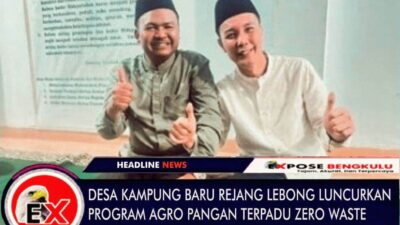 Bupati Rejang Lebong, H. M. Fikri Thobari, mengapresiasi gagasan Desa Kampung Baru dan menyatakan bahwa program ini sejalan dengan visi Presiden Prabowo Subianto yang fokus mendorong swasembada pangan nasional.(Photo dok ist)