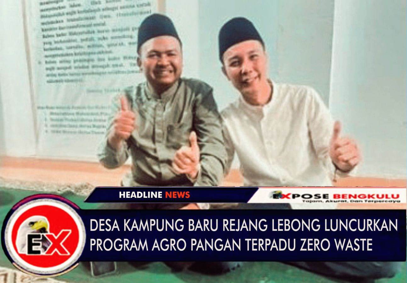 Bupati Rejang Lebong, H. M. Fikri Thobari, mengapresiasi gagasan Desa Kampung Baru dan menyatakan bahwa program ini sejalan dengan visi Presiden Prabowo Subianto yang fokus mendorong swasembada pangan nasional.(Photo dok ist)
