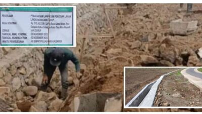 Proyek pematangan dan penataan lahan di Institut Agama Islam Negeri (IAIN) Curup Tahun Anggaran 2025 dengan nilai kontrak Rp515 juta menuai sorotan publik. (Photo dok ist)