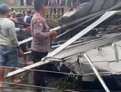 ‎Puting Beliung Terjang Desa Sumber Urip, 30 Rumah Rusak  ‎