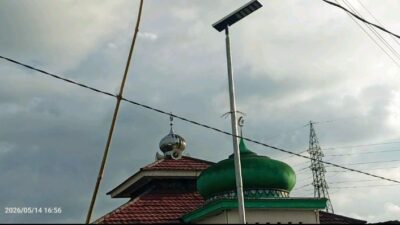 Proyek Lampu Jalan Salah Satu Desa Di Kecamatan Merigi Disorot, Kades Akui Belum Bayar Hutang Rp8,4 Juta